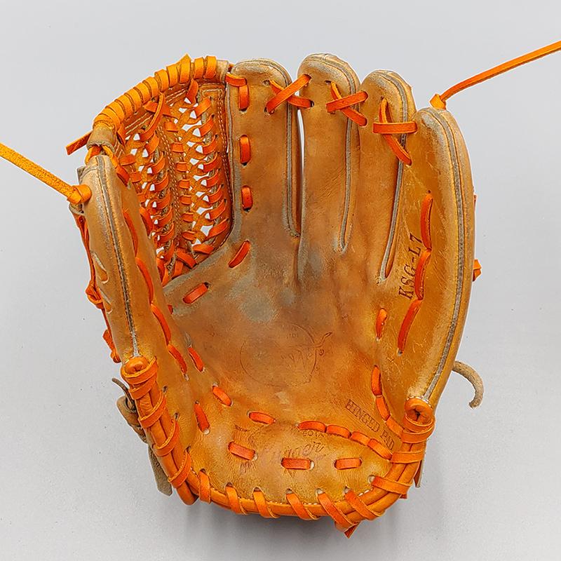 【オーバーホール済み (高校野球対応)】 スラッガー 硬式グローブ / 内野手用 型付け済み (slugger グラブ) [NI33] | 久保田スラッガー | 06