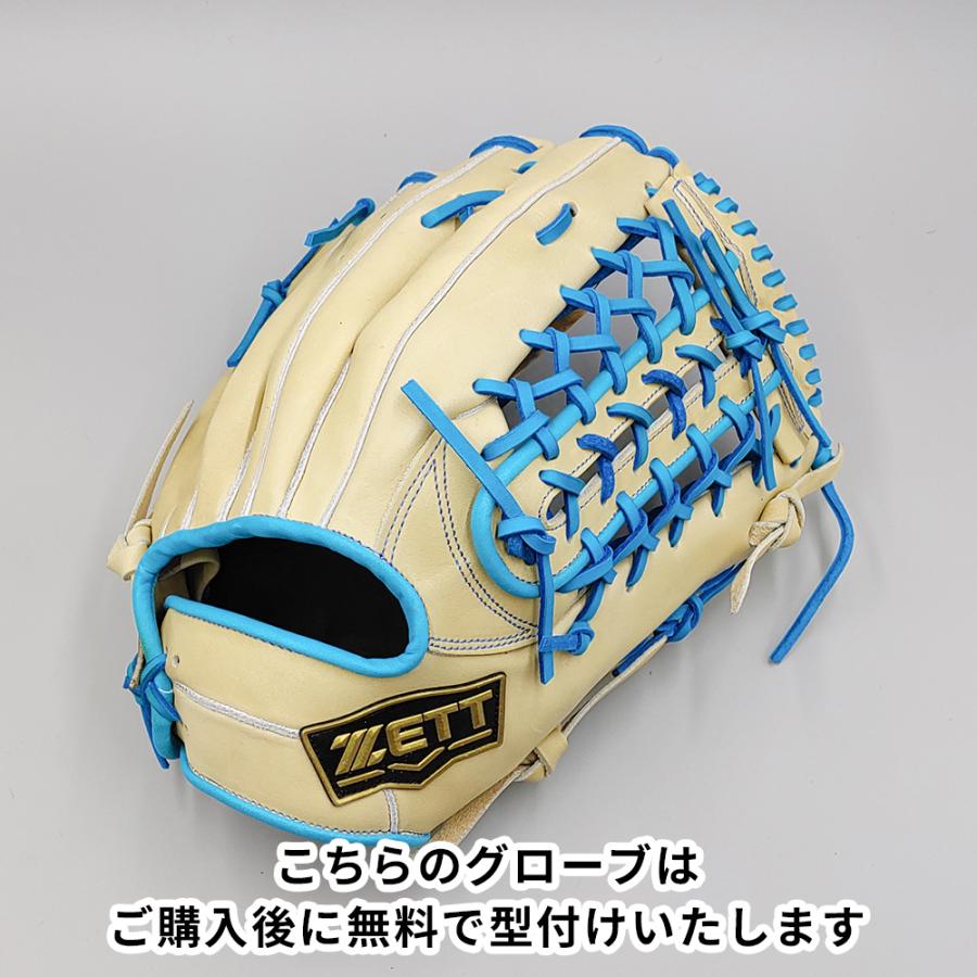 ZETT 硬式グラブ ゼット（ZETT） 【新品】 硬式グローブ / 外野手用 無料型付け (ZETT