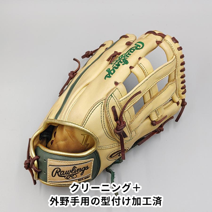 【オーバーホール済み (高校野球対応)】 ザナックス 硬式グローブ / 投手用 型付け済み (Xanax グラブ) [WE1047]の画像