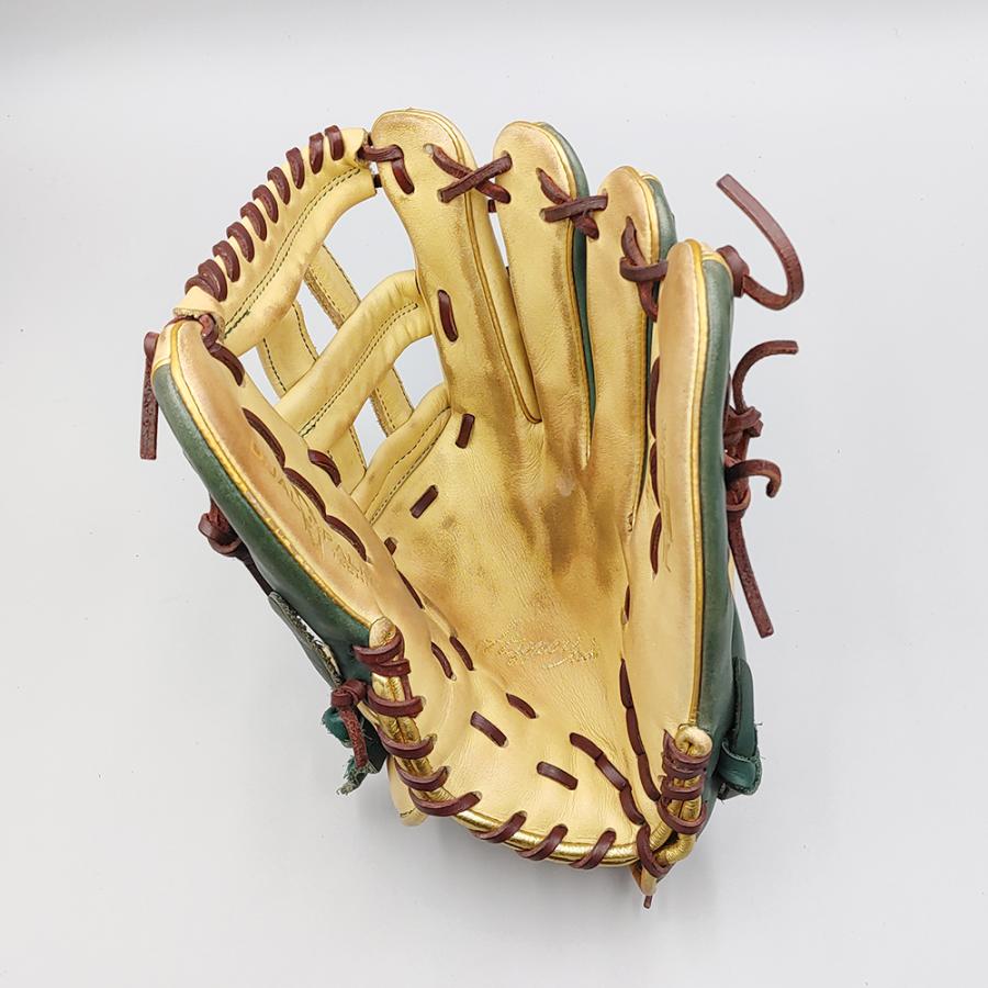 【オーバーホール済み (高校野球対応)】 ザナックス 硬式グローブ / 投手用 型付け済み (Xanax グラブ) [WE1047]の画像