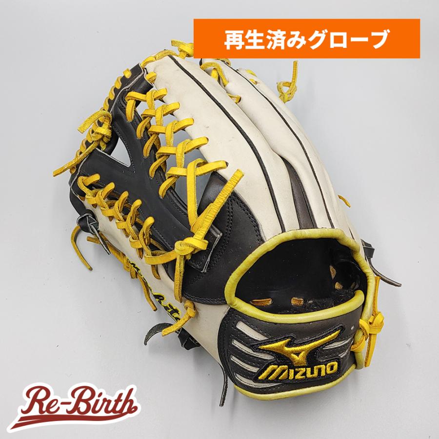 【クリーニング済み 】 ミズノ 軟式グローブ / 外野手用 型付け済み (mizuno グラブ)[WE1061] | MIZUNO