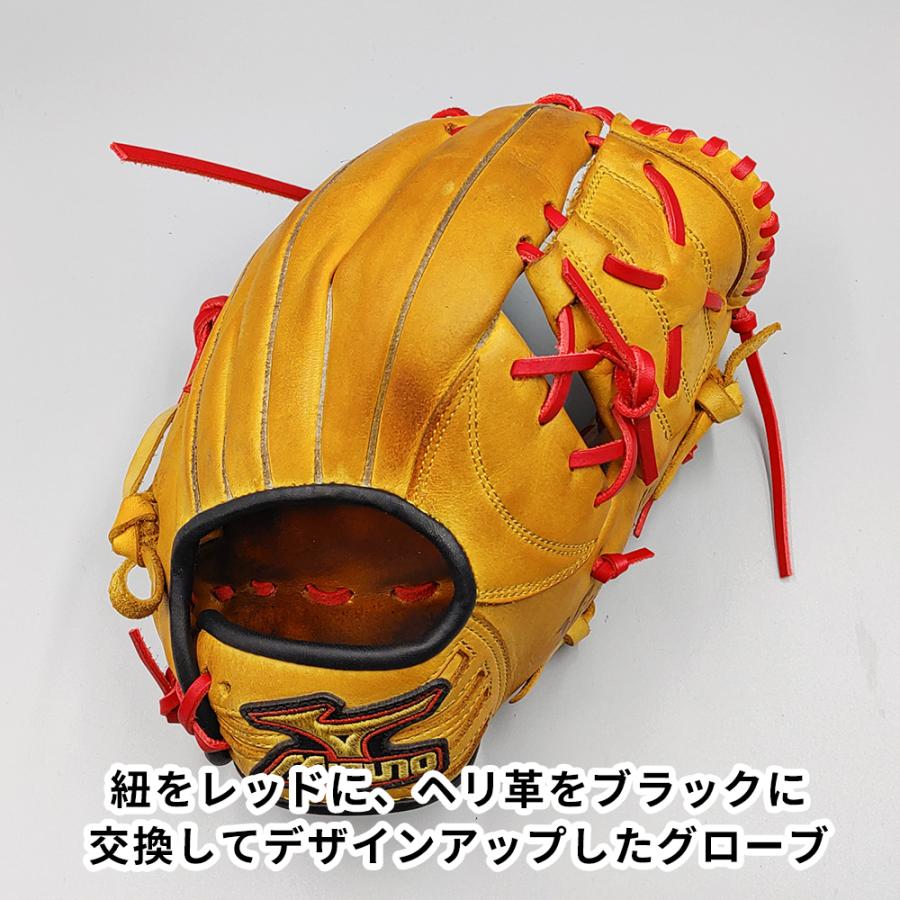 MIZUNO（ミズノ） 【デザインリメイク済み】 軟式グローブ / 内野手用