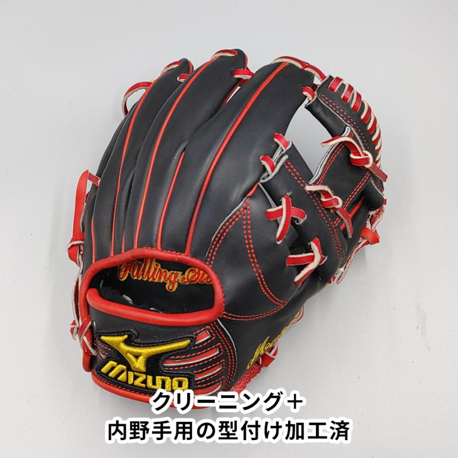 ミズノプロフェッショナル　軟式グローブ MIZUNO（ミズノ） 【クリーニング済み 】 軟式グローブ / 内野手用