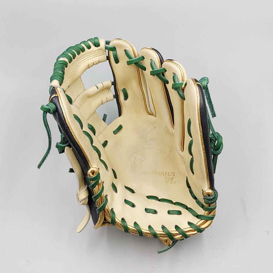 ゼット（ZETT） 【全紐交換済み】 軟式グローブ / 内野手用 型付け済み