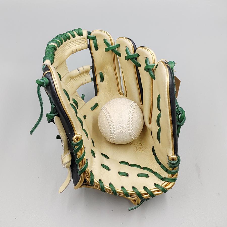 ゼット（ZETT） 【全紐交換済み】 軟式グローブ / 内野手用 型付け済み