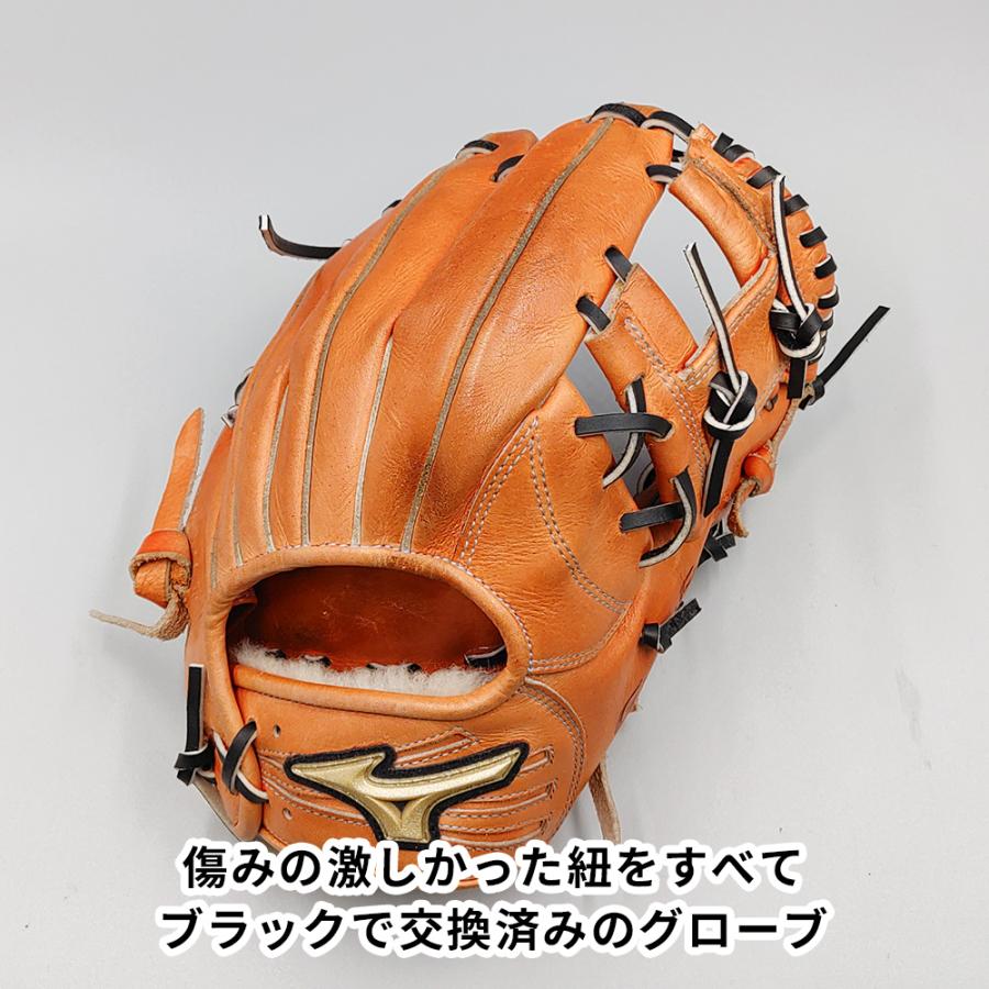 MIZUNO 【全紐交換済み (高校野球対応)】 ミズノ 硬式グローブ MIZUNO 【全紐交換済み (高校野球対応)】 ミズノ 硬式グローブ