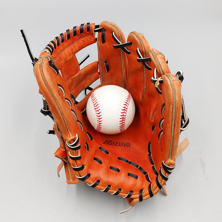 MIZUNO 【全紐交換済み (高校野球対応)】 ミズノ 硬式グローブ MIZUNO 【全紐交換済み (高校野球対応)】 ミズノ 硬式グローブ