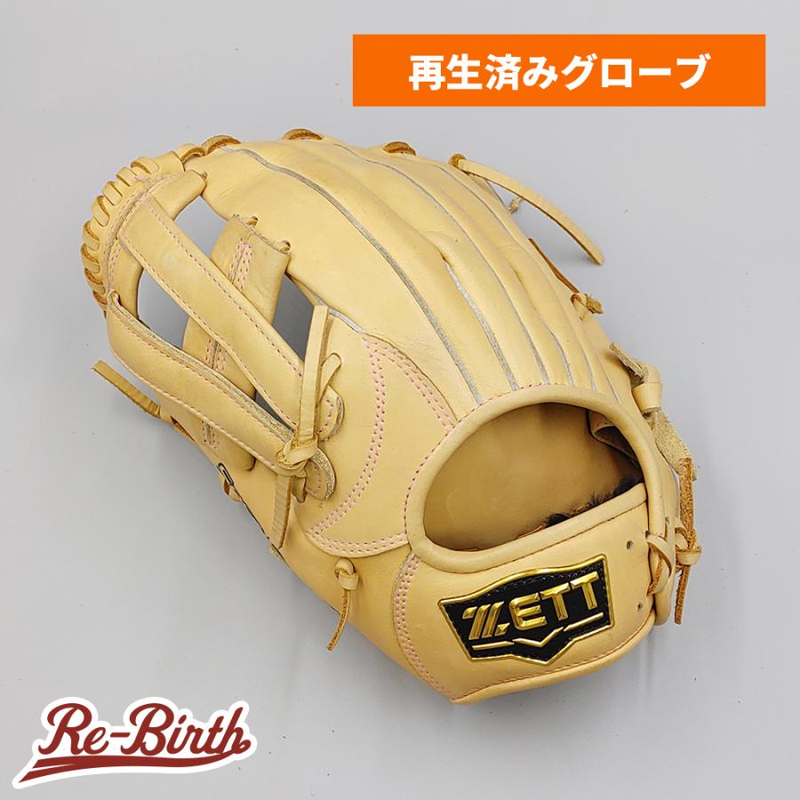 【クリーニング済み 】 ゼット 軟式グローブ / オールラウンド用 型付け済み (ZETT グラブ)[WE1376] | ゼット