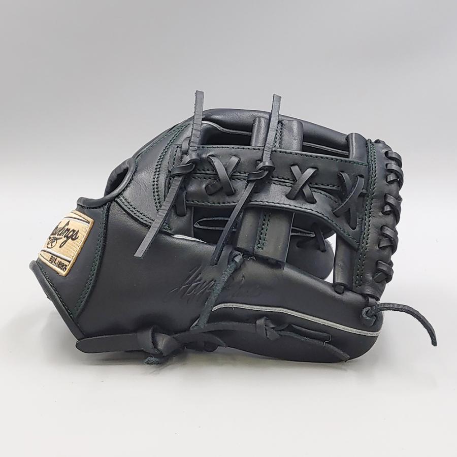 美品　ローリングス　軟式グローブ屋外 未使用　コレクション購入 Rawlings（ローリングス） 【クリーニング済み 】 軟式グローブ / 内