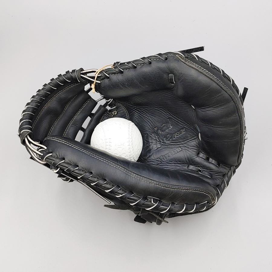 MIZUNO（ミズノ） 【全紐交換済み】 少年軟式用 キャッチャーミット