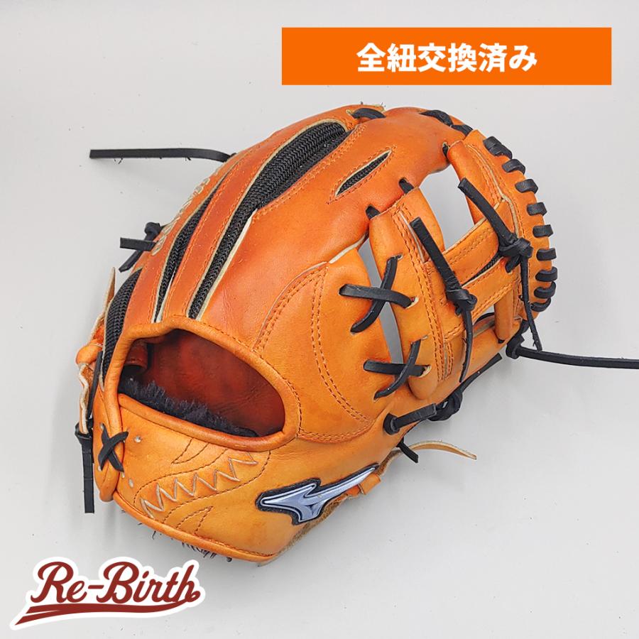 MIZUNO（ミズノ） 【全紐交換済み 】 軟式グローブ / 内野手用 型付け