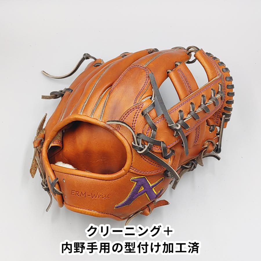 野球グローブ 硬式用 型付け済み 新品 (高校野球対応)】 ゼット 硬式グローブ / 外野手用 型付け済み