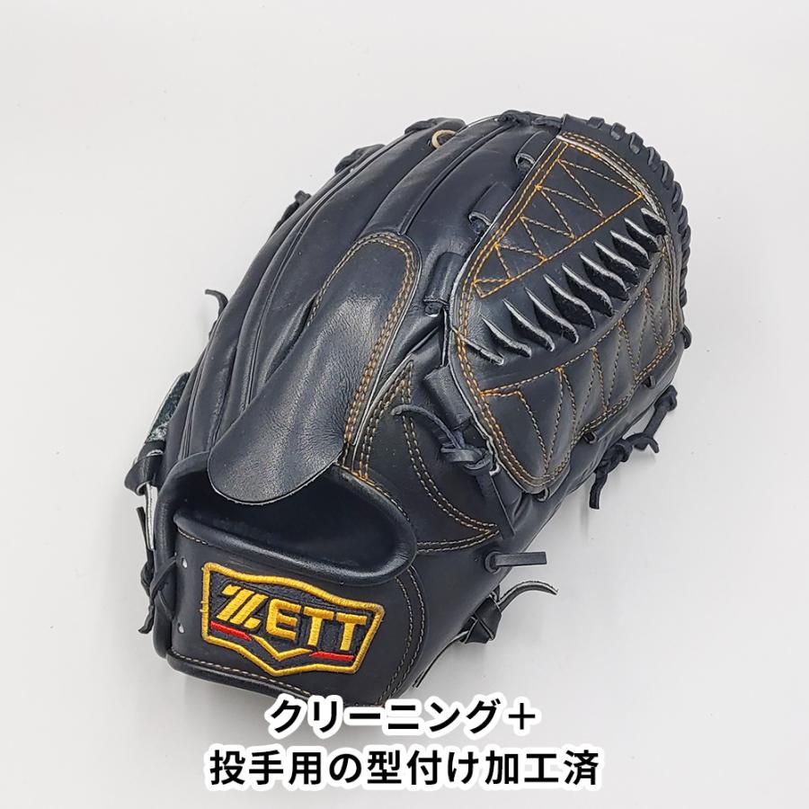 ゼット（ZETT） 【クリーニング済み 】 軟式グローブ / 投手用 型付け
