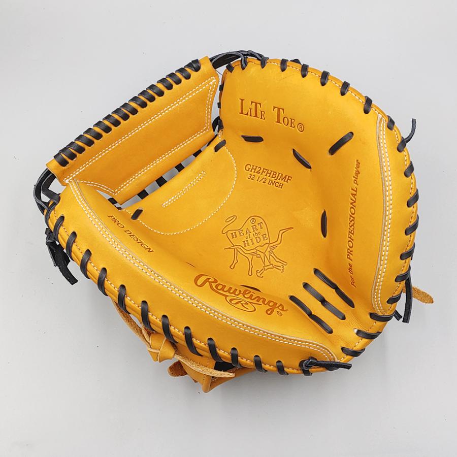 Rawlings 硬式キャッチャーミット　型付け済み Rawlings（ローリングス） 【クリーニング済み (高校野球対応
