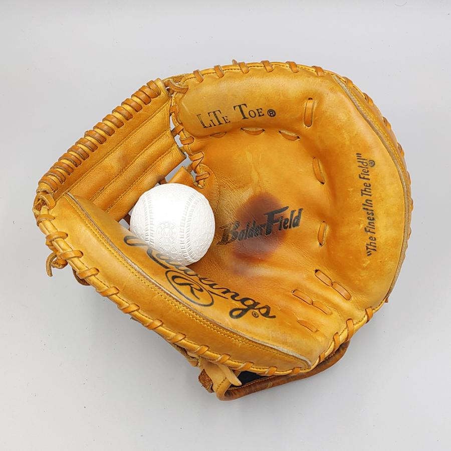 【クリーニング済み Rawlings（ローリングス） ローリングス　軟式キャッチャーミット　型付け済み未使用品 】 キャッチャー 軟式用 グローブ