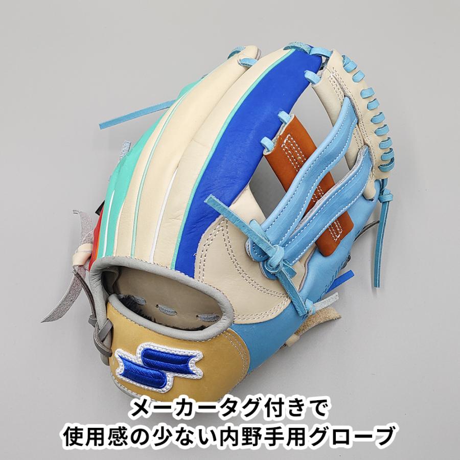 SSK 軟式内野用 SSK Athletic 【クリーニング済み 】 軟式グローブ / 内野手用 型付け