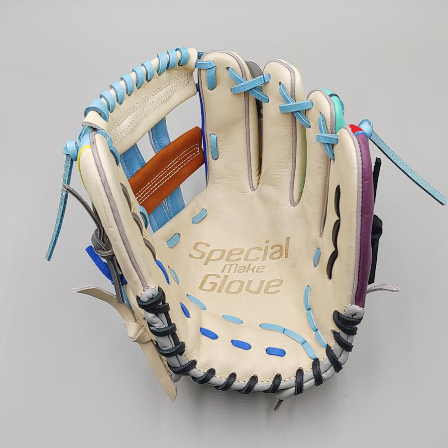 SSK Athletic 【クリーニング済み 】 軟式グローブ / 内野手用 型付け