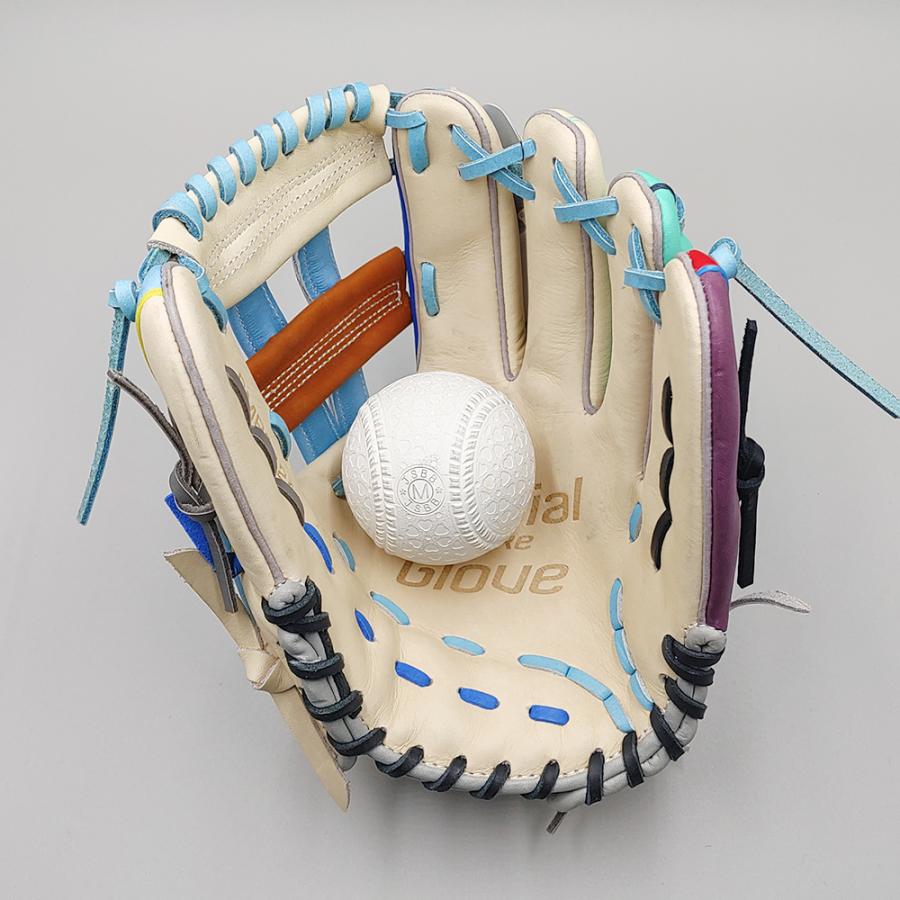 SSK Athletic 【クリーニング済み 】 軟式グローブ / 内野手用 型付け