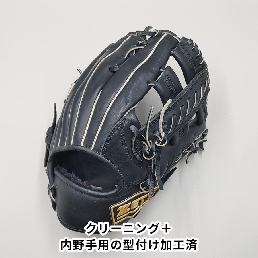 ゼット（ZETT） 【クリーニング済み 】 軟式グローブ / 内野手用