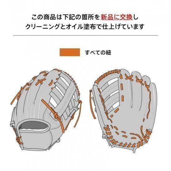 MIZUNO（ミズノ） 【全紐交換済みグローブ】 硬式グローブ / 内野手用