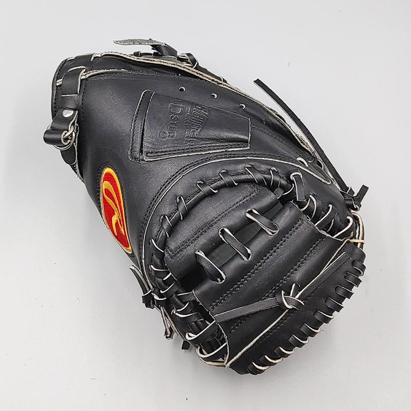 Rawlings 少年用軟式キャッチャーミット Rawlings（ローリングス） 【全紐交換済み 】 少年軟式用 キャッチャー
