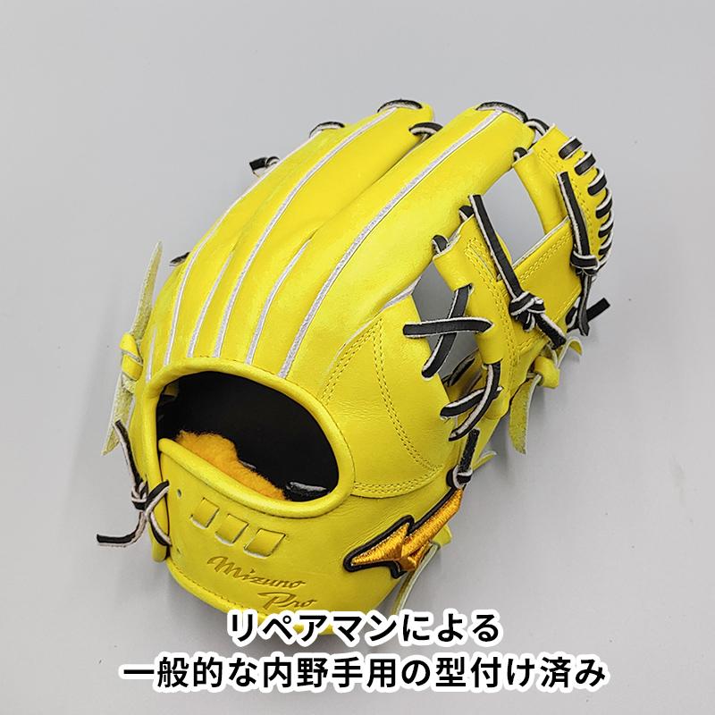 今週中までの価格です⭐︎ミズノ　型付け済み　軟式グローブ MIZUNO（ミズノ） 【新古品 (高校野球対応)】 ミズノ 硬式グローブ