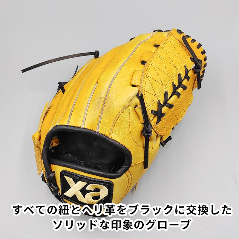 【デザインリメイク済み】 ザナックス 軟式グローブ / 投手用 型付け済み (Xanax グラブ)[WE761] | ザナックス | 01