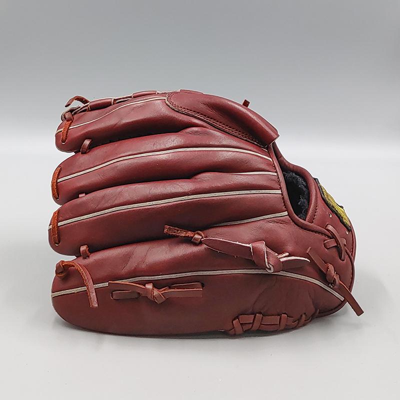 【クリーニング済み 】 ハイゴールド 軟式グローブ / 投手用 型付け済み (Hi GOLD グラブ)[WE803]｜re-birth-baseball｜04