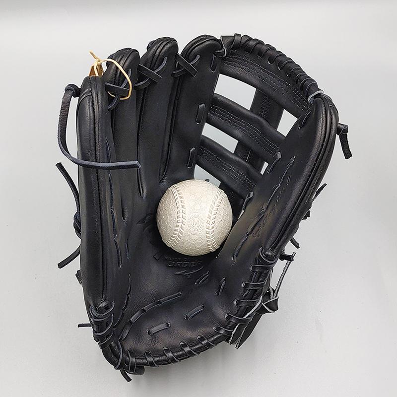 【クリーニング済み 】 ミズノ 軟式グローブ / 外野手用 型付け済み (mizuno グラブ)[WE808]｜re-birth-baseball｜07