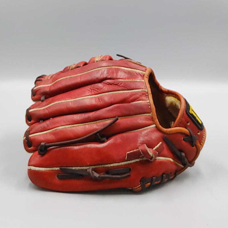 ザナックス 【全紐交換済み】 軟式グローブ / 外野手用 型付け済み