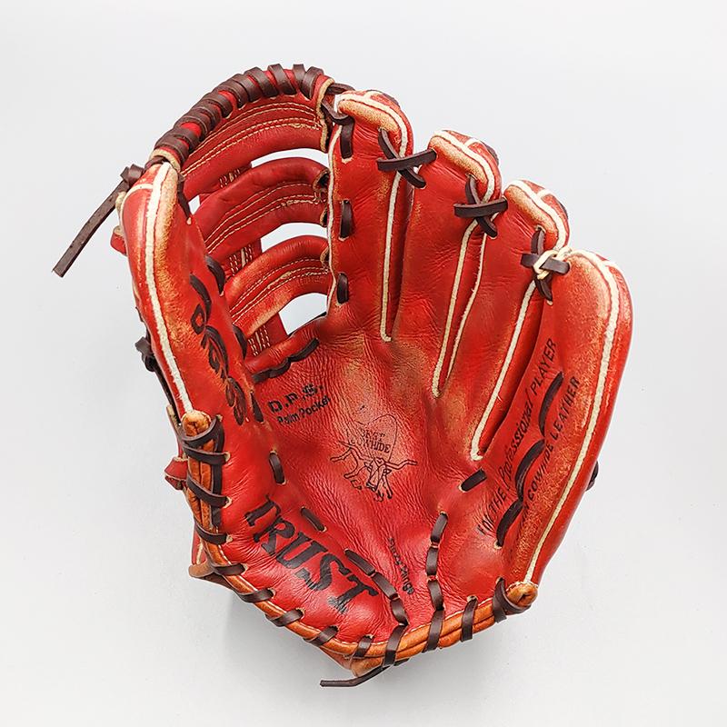 ザナックス 【全紐交換済み】 軟式グローブ / 外野手用 型付け済み