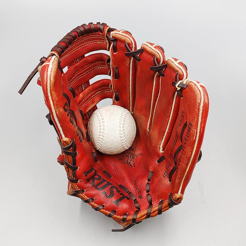 ザナックス 【全紐交換済み】 軟式グローブ / 外野手用 型付け済み