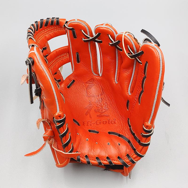 ヒロさん専用！Hi-Gold（ハイゴールド）軟式グローブ内野手用　型付け済 HI-GOLD 【クリーニング済み 】 ハイゴールド 軟式グローブ / 内