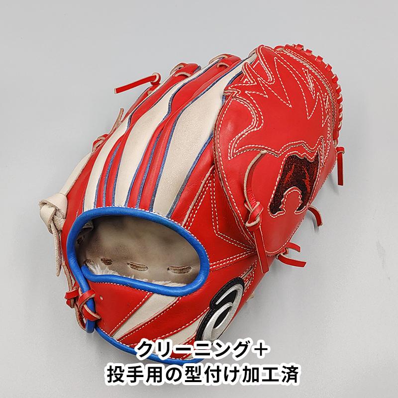 ASICS（アシックス） 【クリーニング済み 】 軟式グローブ / 投手用