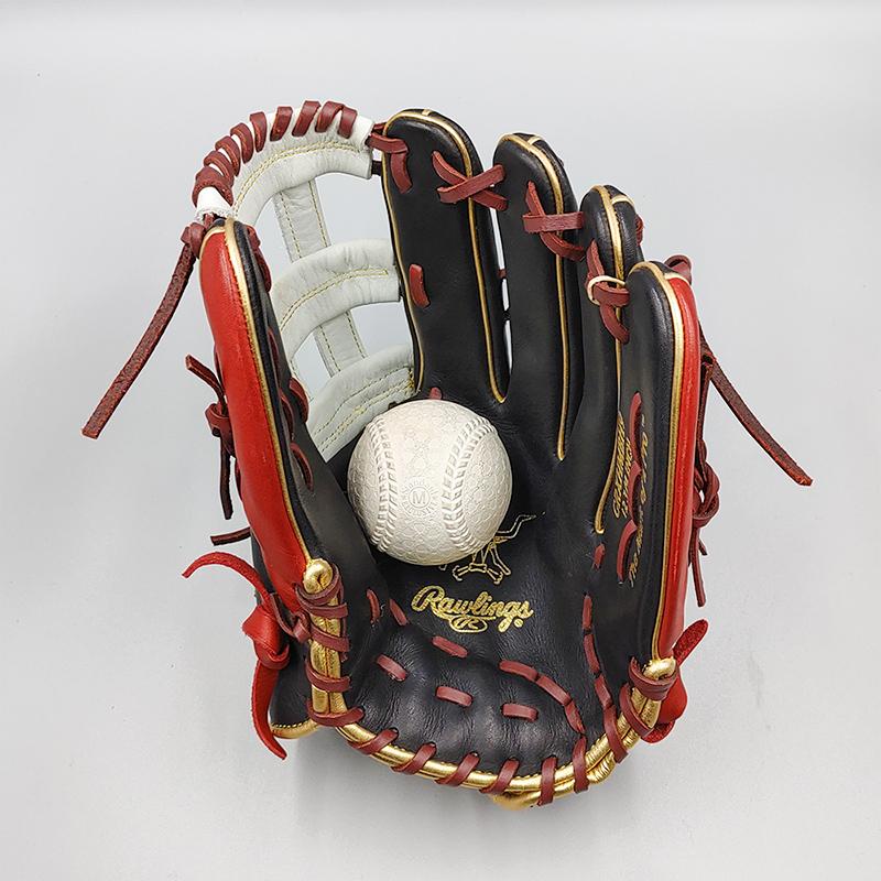 【クリーニング済み 】 ローリングス 軟式グローブ / 外野手用 型付け済み (Rawlings グラブ)[WE864]｜re-birth-baseball｜07