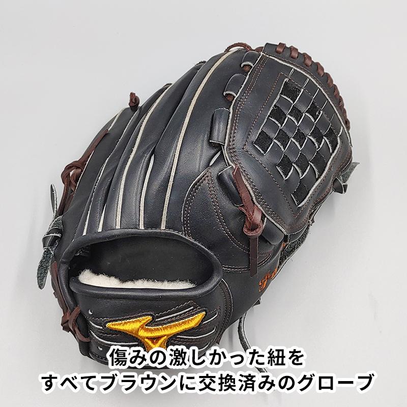 MIZUNO 【全紐交換済み】 ミズノ 軟式グローブ / 投手用 型付け MIZUNO 【全紐交換済み】 ミズノ 軟式グローブ / 投手用 型付け