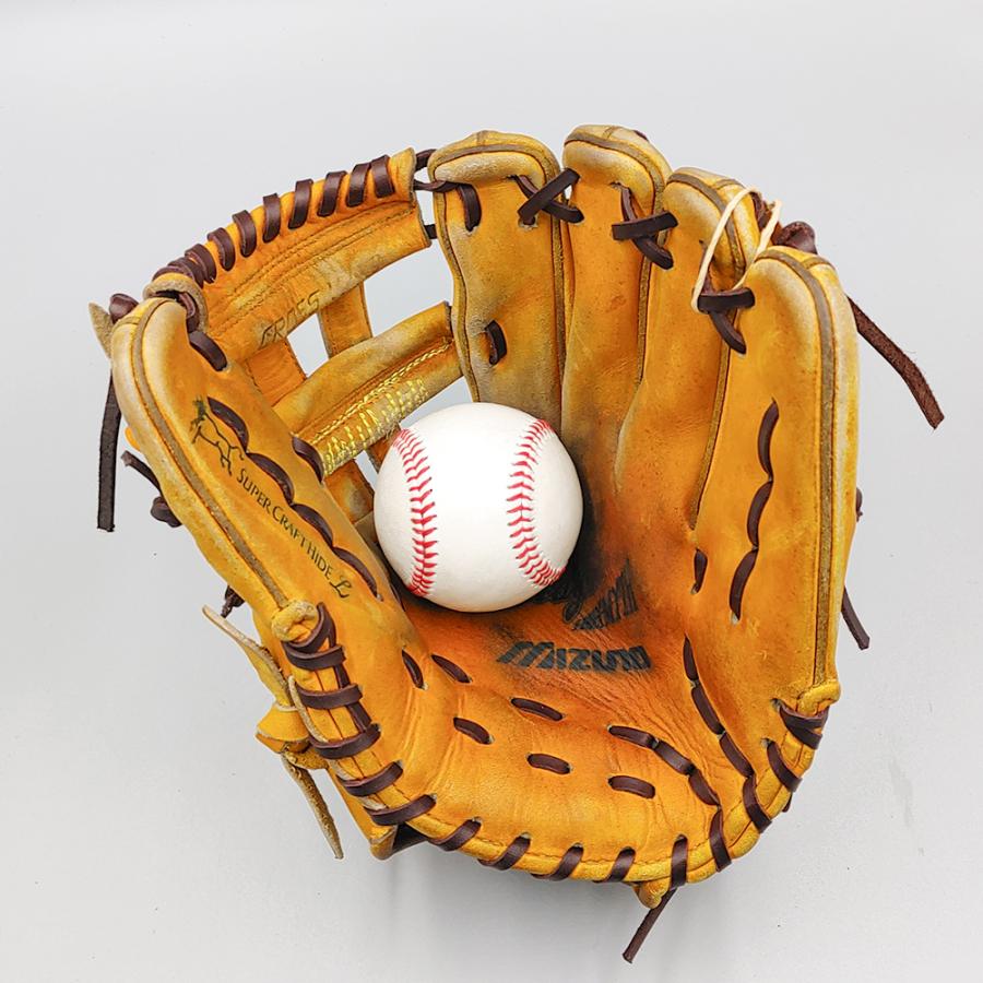 MIZUNO 【全紐交換済み (高校野球対応)】 ミズノ 硬式グローブ MIZUNO 【全紐交換済み (高校野球対応)】 ミズノ 硬式グローブ