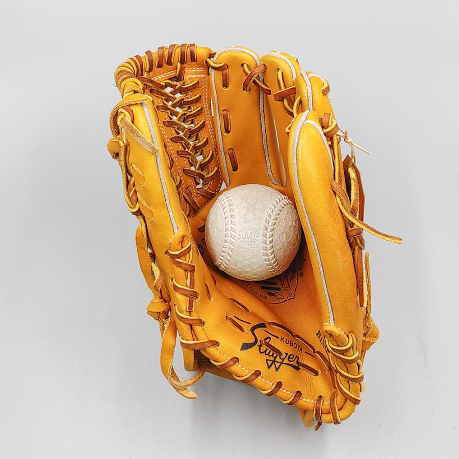 【クリーニング済み 】 スラッガー 軟式グローブ / 内野手用 型付け済み (slugger グラブ)[WE945]｜re-birth-baseball｜07