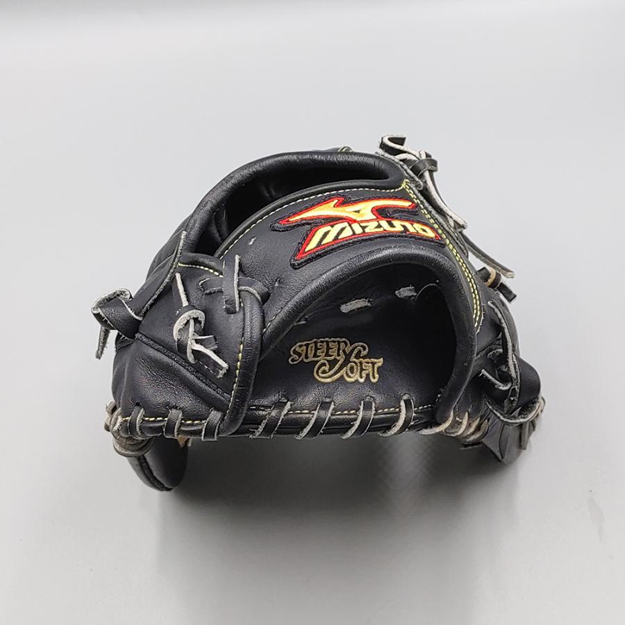 【クリーニング済み 】 ミズノ 軟式グローブ / 内野手用 型付け済み (mizuno グラブ)[WE956]｜re-birth-baseball｜05