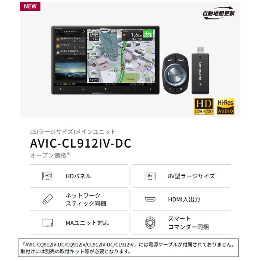 サイバーナビ カロッツェリア8V型ネットワークスティック同梱サイバー