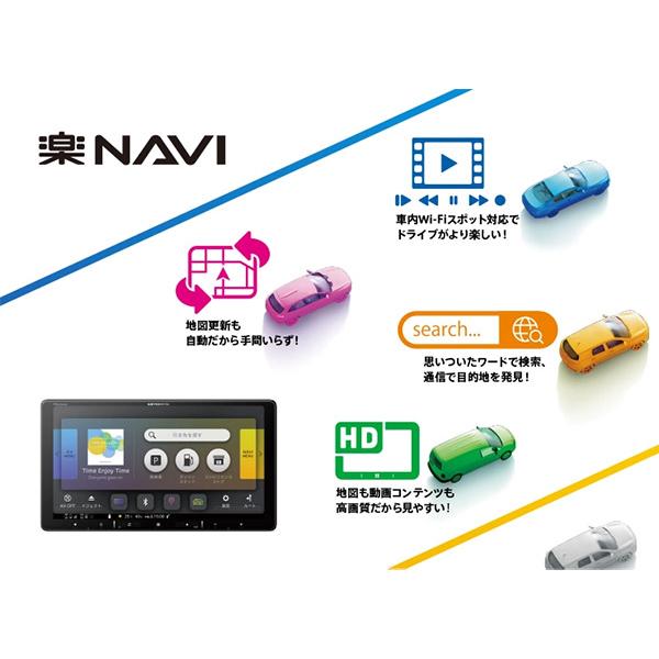 【取寄商品】カロッツェリア楽ナビAVIC-RF920-DC+タントLA650S系(純正ナビ装着用アップグレードパック付車)用取付キットセット｜re-birth｜03