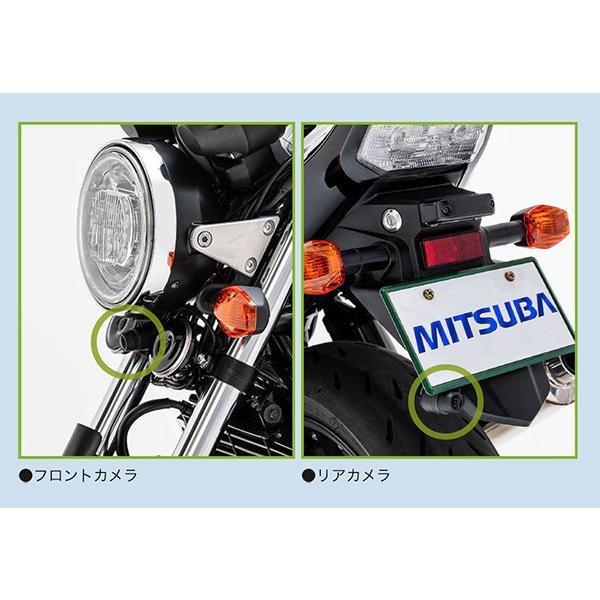 【取寄商品】MITSUBAミツバサンコーワEDR-21Gαバイク専用2カメラドライブレコーダー防水/防塵/耐振動/GPS搭載/microSDカード32GB付属｜re-birth｜04