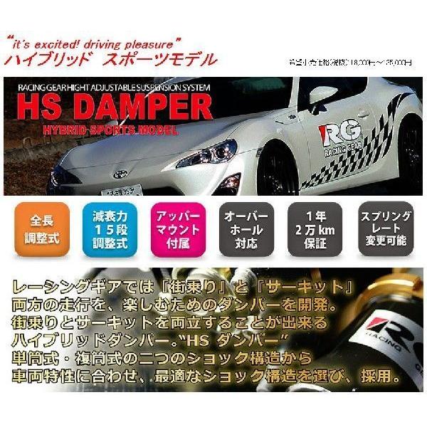 送料無料(一部地域除く)】RGレーシングギアHS DAMPERシルビア S14系用