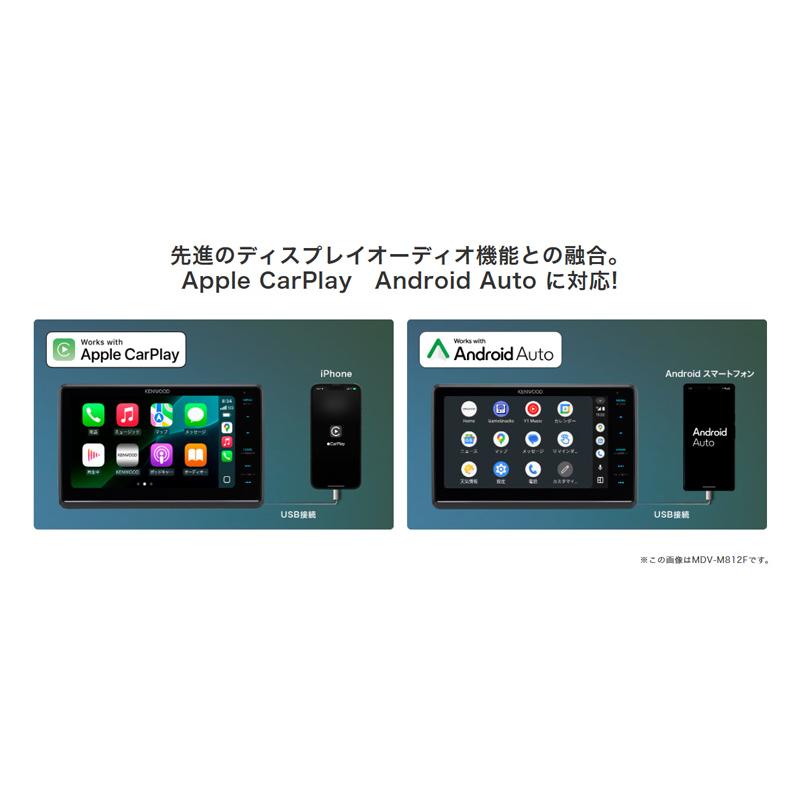 彩速ナビ 【取寄商品】ケンウッド8V型彩速ナビMDV-M812L+ハスラー