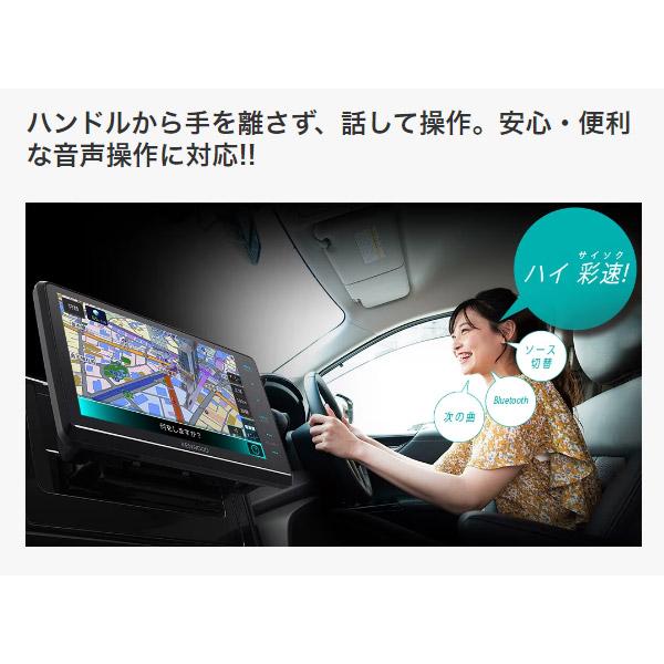 KENWOOD ケンウッド カーナビ MDV-M908HDF フローティング
