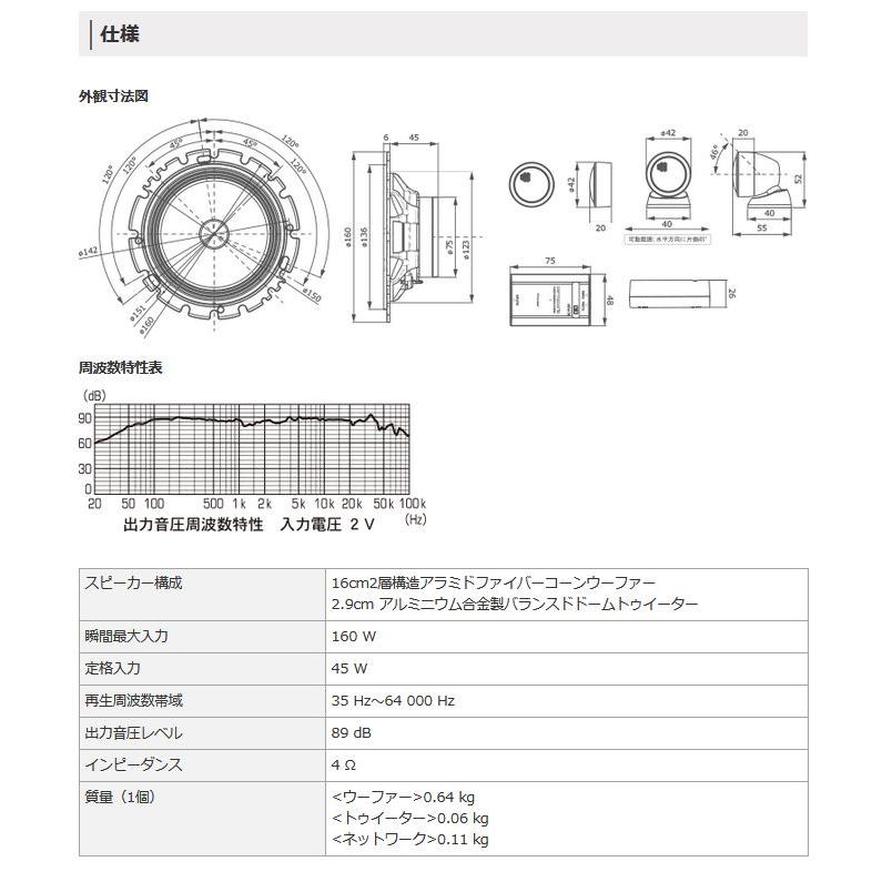 【取寄商品】カロッツェリアJB64W/JB74W系ジムニー(H30/7〜)専用16cmセパレートスピーカーTS-C1630SII+取付キットUD-K301+UD-K124セット｜re-birth｜03