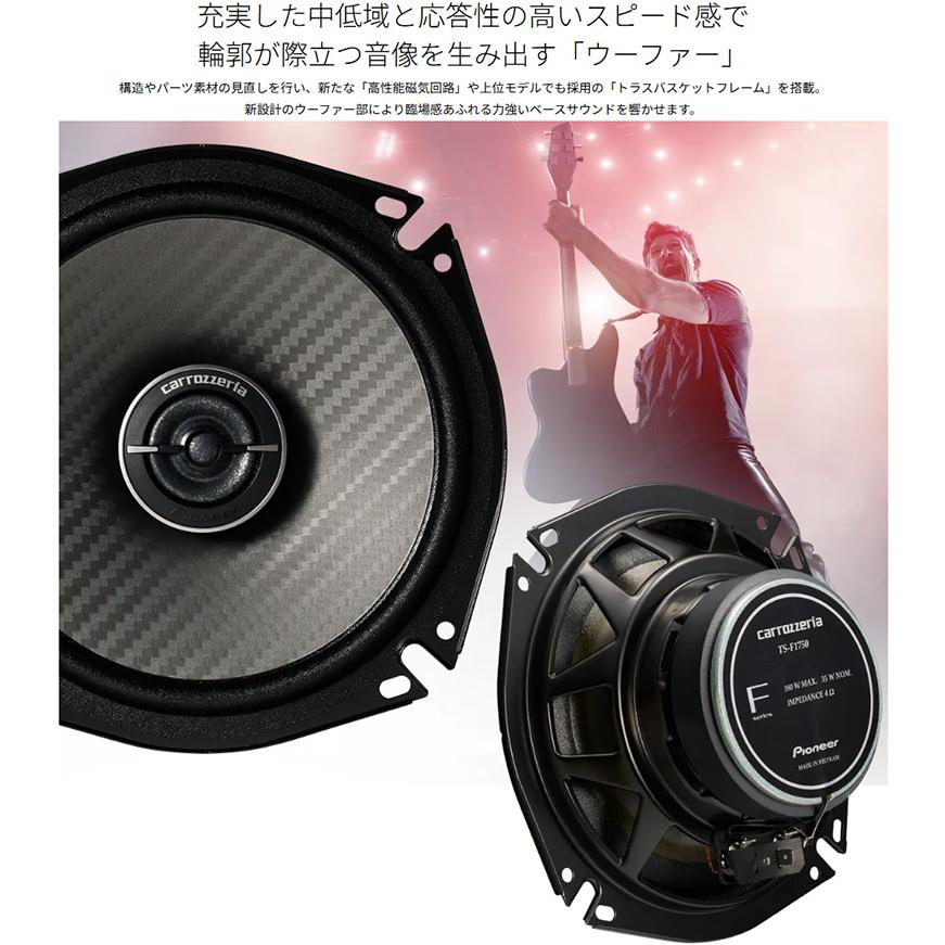 カロッツェリア carrozzeriaカロッツェリアTS-F1050(TS-F1040II後継