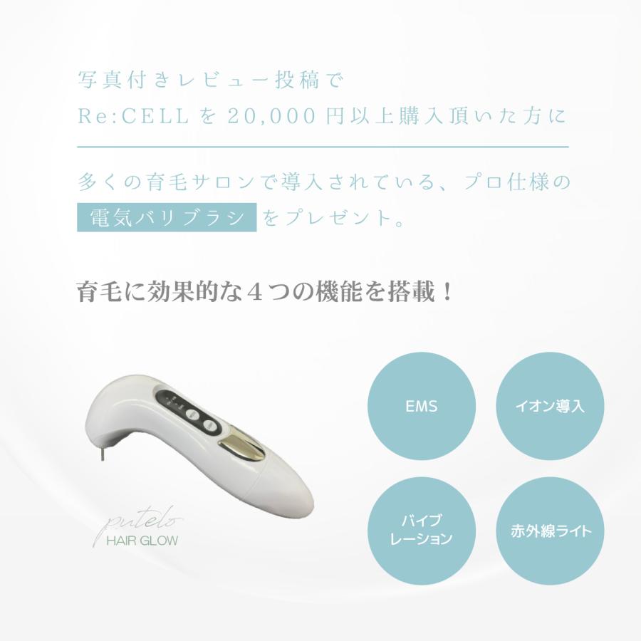 ヒト幹細胞5%配合の毛髪剤　再生医療から生まれたReCELL（リセル）。ご使用中の育毛剤で効果があまり感じられない方は必見。 |  | 08
