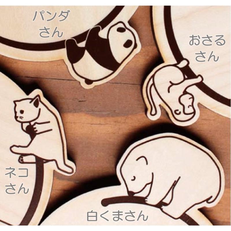 コースター コップ置き グラス置き 鯖江製 1枚 デザイン 単品販売 和 木製 ネコ coaster CATS かわいい おしゃれ 北欧 日本製 国産 水滴防止加工 キッチン雑貨｜re-colle｜07