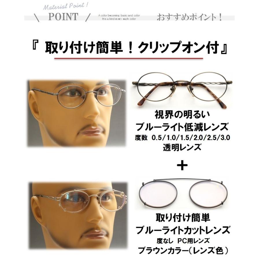 老眼鏡 おしゃれ クリアーレンズ メンズ レディース 前掛け 度なし